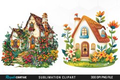 Watercolor Spring Garden Collection Clipart Product Image 1