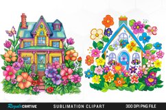 Watercolor Spring Garden Collection Clipart Product Image 1
