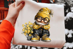 Spring Gnome Clipart Sublimation Product Image 2