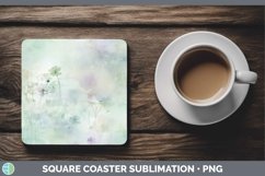 GorgeousWatercolor Square Coaster design.