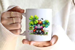 Watercolor Spring Ladybug Clipart Product Image 3