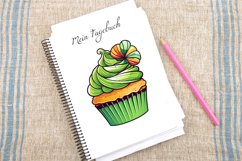 Watercolor St. Patricks Day Cupcake Bundle Product Image 3