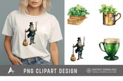 Watercolor St.Patricks Day Clipart Product Image 1