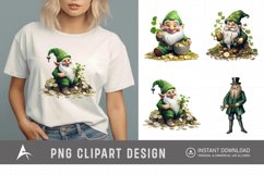 Watercolor St.Patricks Day Clipart Product Image 1