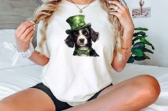 Watercolor St. Patrick&#039;s Day Dogs Clipart Bundle Product Image 3