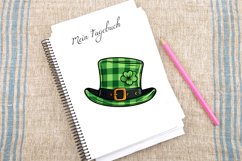 Watercolor St. Patricks Day Hats Clipart Bundle Product Image 3