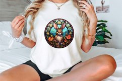 Watercolor Stained Glass Easter Clipart Bundle Product Image 3