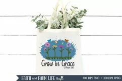 Grow in Grace | Watercolor Sublimation Product Image 2