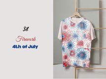 4th Of July Fireworks| Blue Red Abstract Fireworks Product Image 6