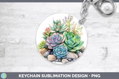 GorgeousWatercolor Keychain design.