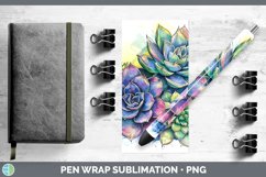 GorgeousWatercolor Pen Wrap design.