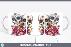 GorgeousWatercolor Mug Wrap design.
