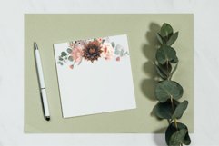 Sunburnt summer color flowers and eucalyptus bouquets design Product Image 9