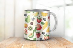 Watercolor Summer Fruits Digital Paper Bundle Product Image 4