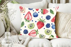 Watercolor Summer Fruits Digital Paper Bundle Product Image 5