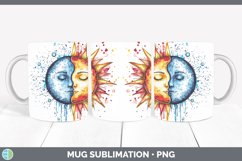 GorgeousWatercolor Mug Wrap design.