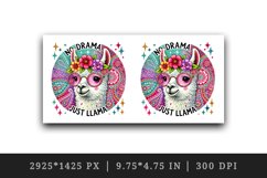 Watercolor sun with sunglasses llama peace sign Boho Hippie Retro quote print tumbler skinny mug wrap clipart t-shirt sublimation printable design png