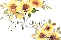 sunflowers clipart