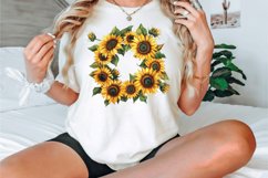 Watercolor Sunflowers Clipart Bundle Product Image 2