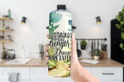 Survivor Courage Strength Dream Hope Faith Tumbler Design Product Image 3