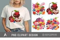 Watercolor Sweet Flavours Clipart Product Image 1