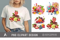Watercolor Sweet Flavours Clipart Product Image 1