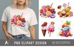 Watercolor Sweet Flavours Clipart Product Image 1