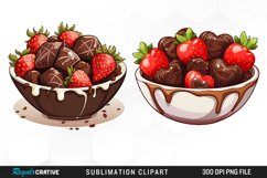 Watercolor Sweet Valentines Day Fun Clipart Product Image 1