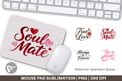 Sweetheart Quotes Mouse Pad Product Image 1