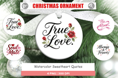Sweetheart Quotes Ornament Product Image 1