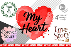 Sweetheart Quotes Clipart Product Image 1