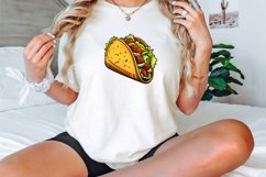 Watercolor Tacos Sublimation Clipart Bundle Product Image 3