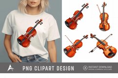 Watercolor Tangerine Clipart Product Image 1