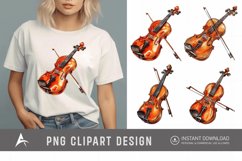 Watercolor Tangerine Clipart Product Image 1