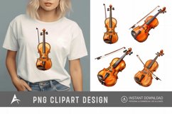 Watercolor Tangerine Clipart Product Image 1