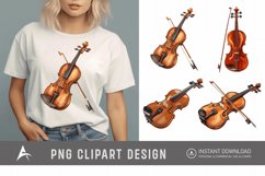 Watercolor Tangerine Clipart Product Image 1