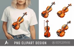 Watercolor Tangerine Clipart Product Image 1