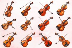 Watercolor Tangerine Clipart Bundle Product Image 2