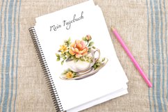 Watercolor Tea Time Clipart Bundle Product Image 3