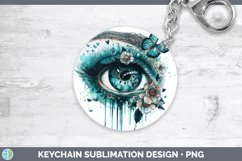 GorgeousWatercolor Keychain design.