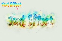Easily Watercolor Text Effect Product Image 12