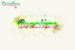 Easily Watercolor Text Effect Product Image 2