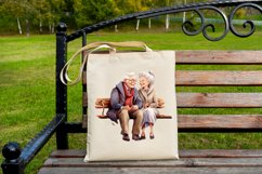 Old Couple on the Bench Sublimation Bundle - 23 Designs Product Image 7