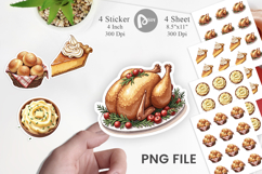 Thanksgiving Celebration Sticker Product Image 1