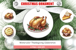 Thanksgiving Celebration Ornament Product Image 1