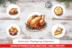 Thanksgiving Celebration Wind Spinner Product Image 1