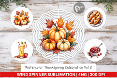 Thanksgiving Celebration Wind Spinner Product Image 1