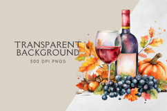 Watercolor Thanksgiving Clipart Pack – 26 PNG Autumn Harvest Graphics