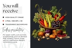 Traditional Thanksgiving Fruits Watercolor Clipart Product Image 2