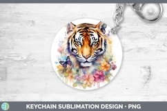 GorgeousWatercolor Keychain design.